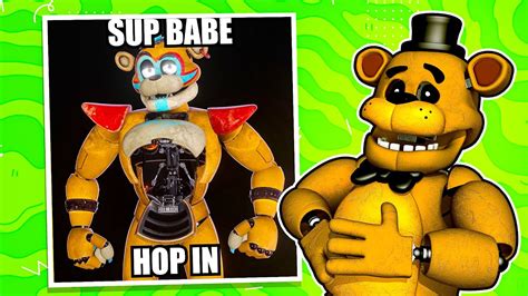 The Funniest Fnaf Memes With Golden Freddy Youtube