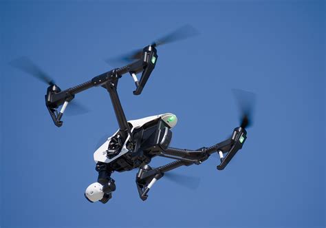 High Tech Drone Flying