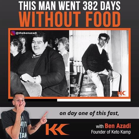 The Longest Recorded Fast Was 382 Days Food Cell Dna Human Body