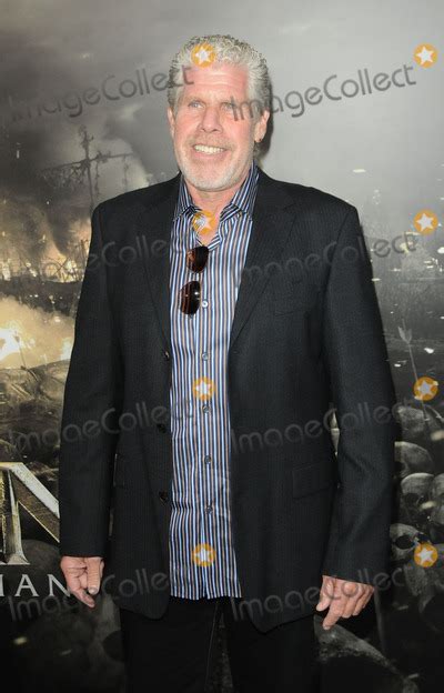 Photos And Pictures Actor Ron Perlman Arriving At The Premiere Conan