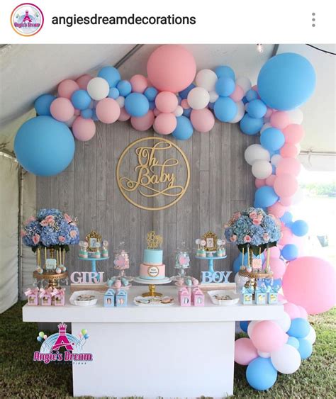 Gender Reveal Dessert Table And Decor Gender Reveal 45747 Hot Sex Picture