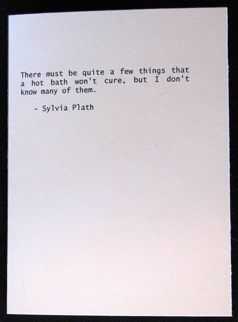 Simple Note Card Sylvia Plath Quote By Moxymayhem On Etsy