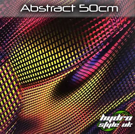 Abstract Hydrographics Print 50cm Hydro Style Uk