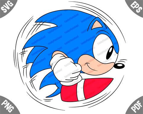Download Sonic SVG, sonic head svg, the hedgehog svg, sonic digital ...