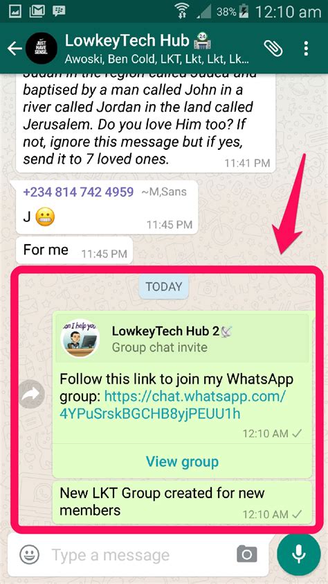 How To Create Your Own Whatsapp Group Direct Invitation Link