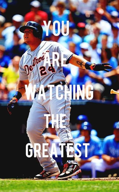 Miggy We Have A Front Row Seat To Watch One Of The Greatest Hitters Of