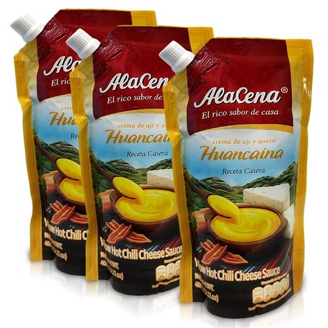 Buy Alacena Huancaina Receta Casera Sauce 400 G Pack Of 3 Online At
