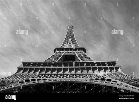 The Eiffel Tower La Tour Eiffel Paris France Stock Photo Alamy