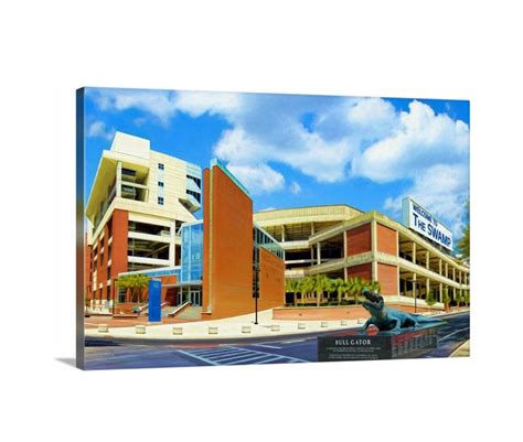 Florida Gators Uf Football The Swamp Ben Hill Griffin Etsy