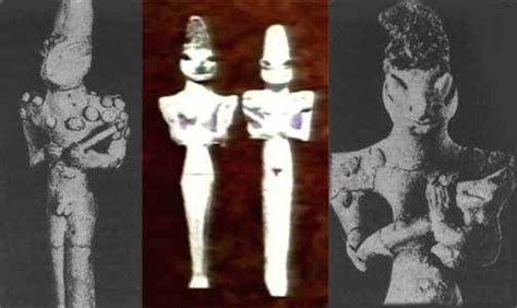 And plotted out in 3d… Sumerian statues (about 4000-BC) Sumerian artists have ...