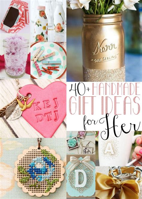 Give her a sentimental gift, like a handmade ring with the birthstones of all her children. 40 Handmade Gift Ideas for Women