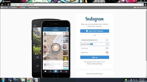 How to delete your instagram account 1. How to sign up in Instagram from PC ! - YouTube