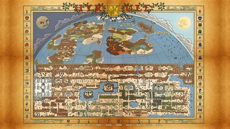 Zelda 2 Adventure Of Link Map Maps Us And World
