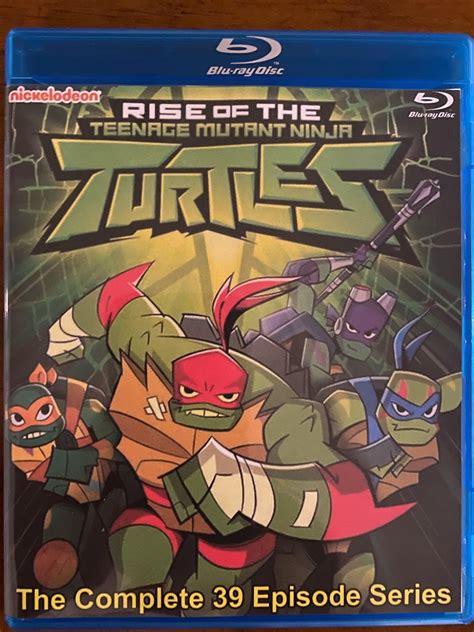Rise Of The Teenage Mutant Ninja Turtles Complete Series Movie Blu Ray Set Etsy