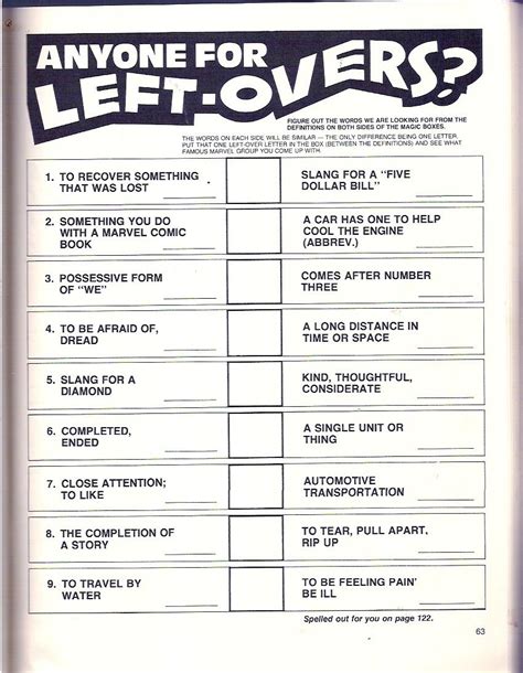 Printable puzzles for older adults