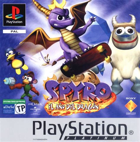 Spyro Year Of The Dragon 2000 Playstation Box Cover Art Mobygames