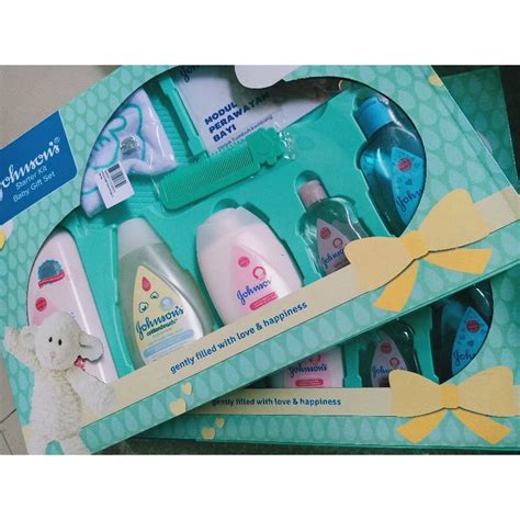 Jual Johnsons Baby Gift Set Starter Baby Gift Set Shopee Indonesia