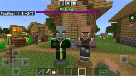 Villager Vs Pillager Replicas Minecraft Addon