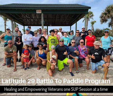 Battle To Paddle Program Latitude 29 Paddle Board