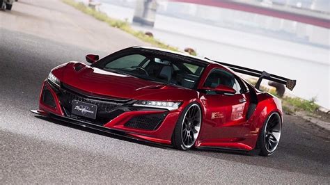 More Subdued Liberty Walk Acura Nsx Body Kit Includes Big Wing