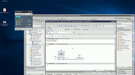 Simulation Von Zeiten Mit Dem Siemens Tia Portal Plcsim Und Der Cpu1512c 1 Pn Youtube