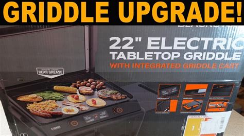 New Blackstone E Series Electric Griddle Youtube