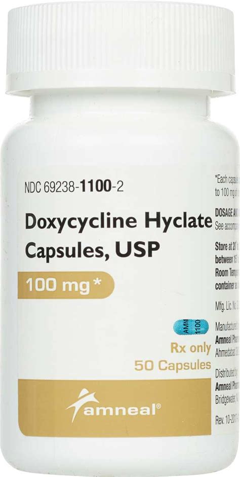 Doxycycline Capsules Generic Brand May Vary Safepharmacy