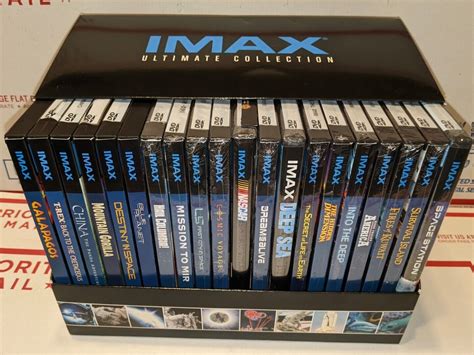 Imax Ultimate Collection Dvd 2007 20 Disc Set 14 Sealed 6 Open