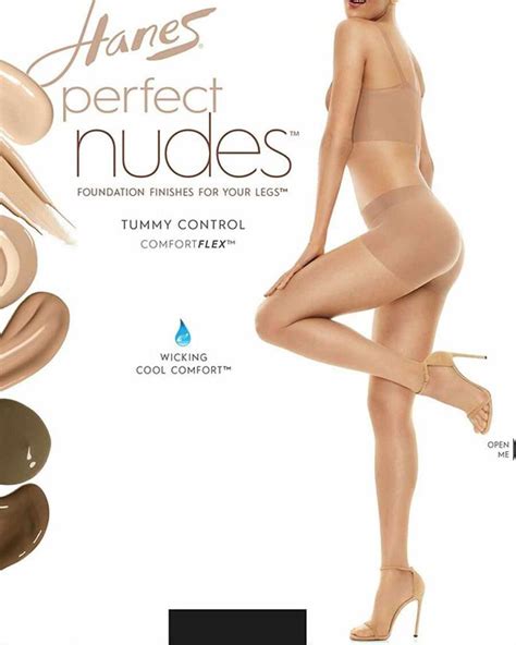 Hanes Perfect Nude Tummy Control Tights Bronze Nude Hot Sex Picture