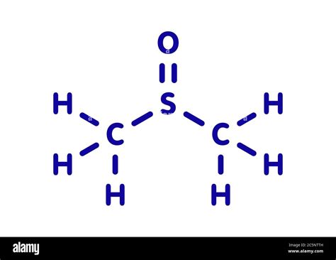 Dimethylsulfoxide Dmso Molecule Chemical Structure Hi Res Stock Photography And Images Alamy