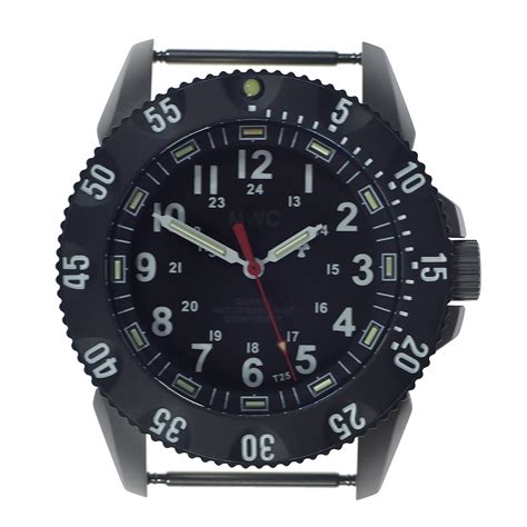 mwc p656 2023 model titanium tactical series watch with gtls tritium a military industries