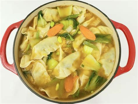 pot sticker soup