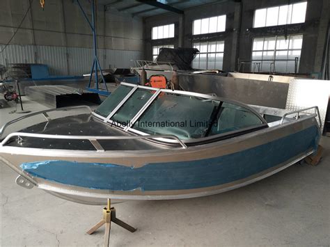 Abelly Aluminum Runabout Boat With All Welded For Sale China Aluminum