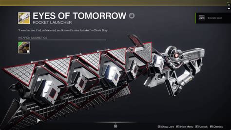 Eyes Of Tomorrow New Ornament Rdestiny2