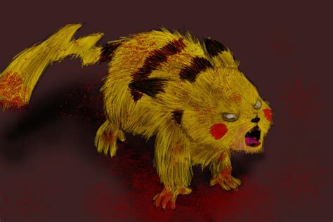 Evil Pikachu By Lordboop On Deviantart