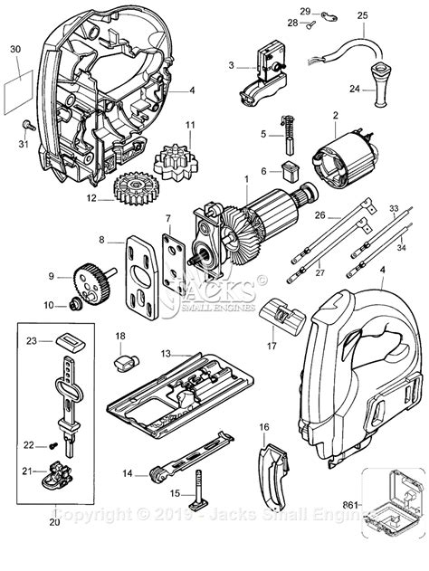 Black And Decker Js4000 Parts Diagram For Jigsaw