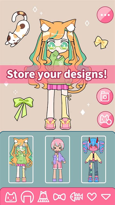 Cute Girl Avatar Maker Cute Avatar Creator Game For Android Apk
