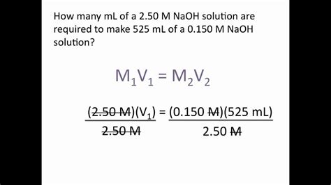 What does this mean, and how do you figure it out? Dilution Problems - Chemistry Tutorial - YouTube