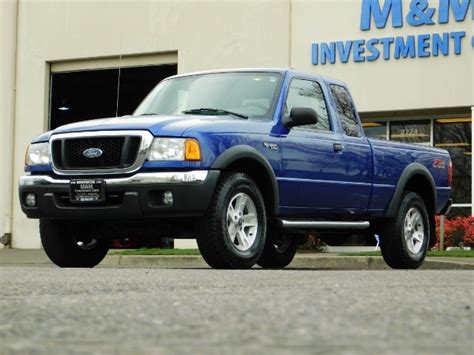 2004 Ford Ranger Xlt Fx4 Off Road 4dr 4x4 Low Low Miles