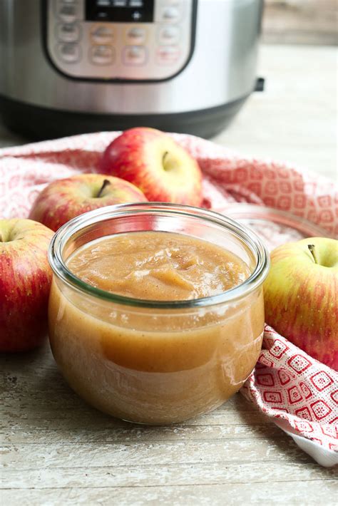 Instant pot cinnamon apples make for a perfect fall side dish or dessert! Instant Pot Apple Sauce recipe no added sugar | Instant ...