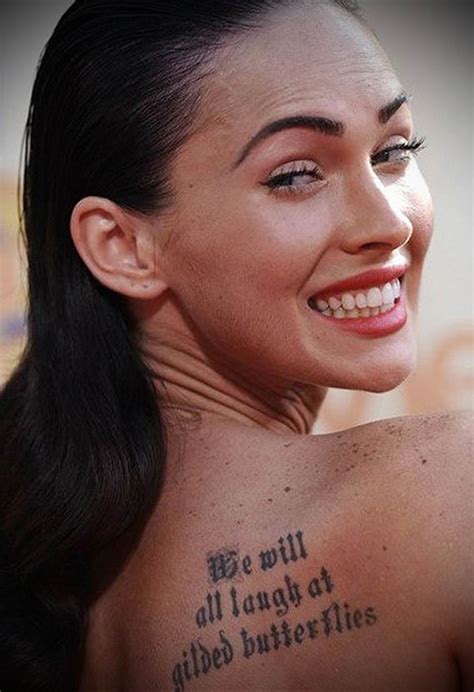 Фото тату Меган Фокс 23 09 2019 №058 Megan Fox Tattoos Tattoo Tattoo