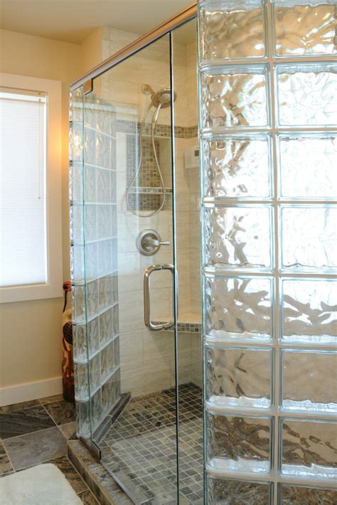Rain Glass Shower Door Vs Clear Glass - Bedford Glass Shower Doors