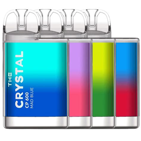 The Crystal CP600 Disposable Vape Pod 600 Puffs Box Of 10 Shop All
