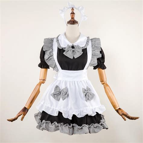 2019 Japan Anime Girl Cute Maid Costume High School Student Outfit