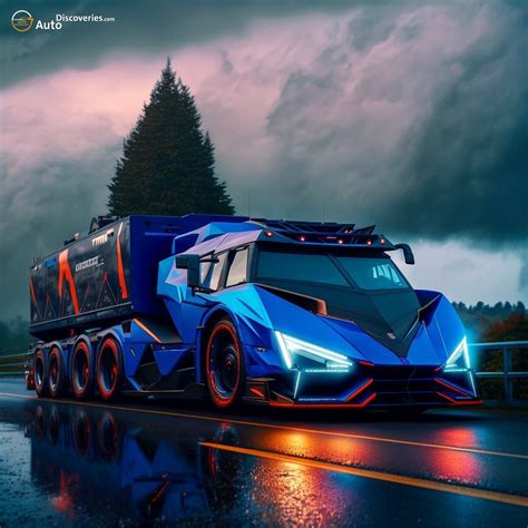 Futuristic Concept Trucks By Flybyartist Auto Discoveries