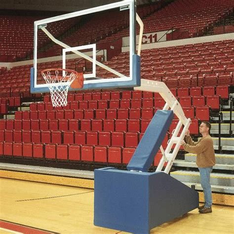 Bison T Rex™ 96 Portable Backstops Indoor Portable Basketball