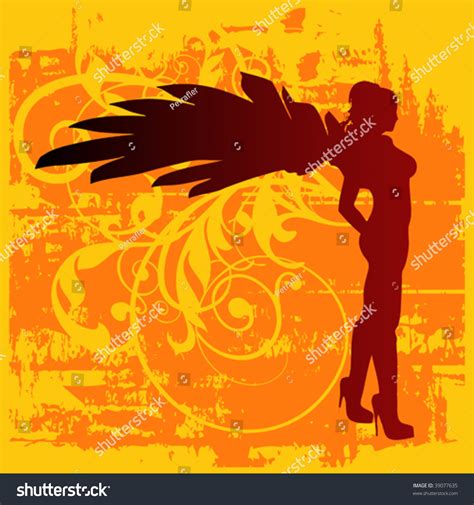 Angel Background Stock Vector Royalty Free 39077635 Shutterstock