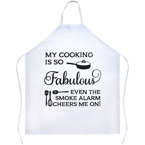 My Cooking Is So Fabulous Funny Kitchen Apron Cool Aprons Funny Aprons Kitchen Aprons
