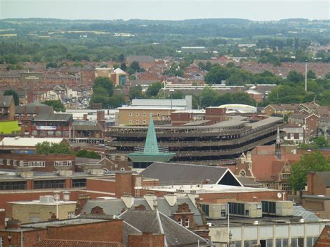 Skyline Of Leicester From Leicester City Council Building Flickr