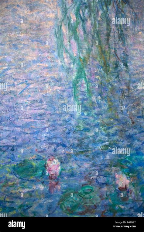 Monet Water Lilies Detail Hi Res Stock Photography And Images Alamy